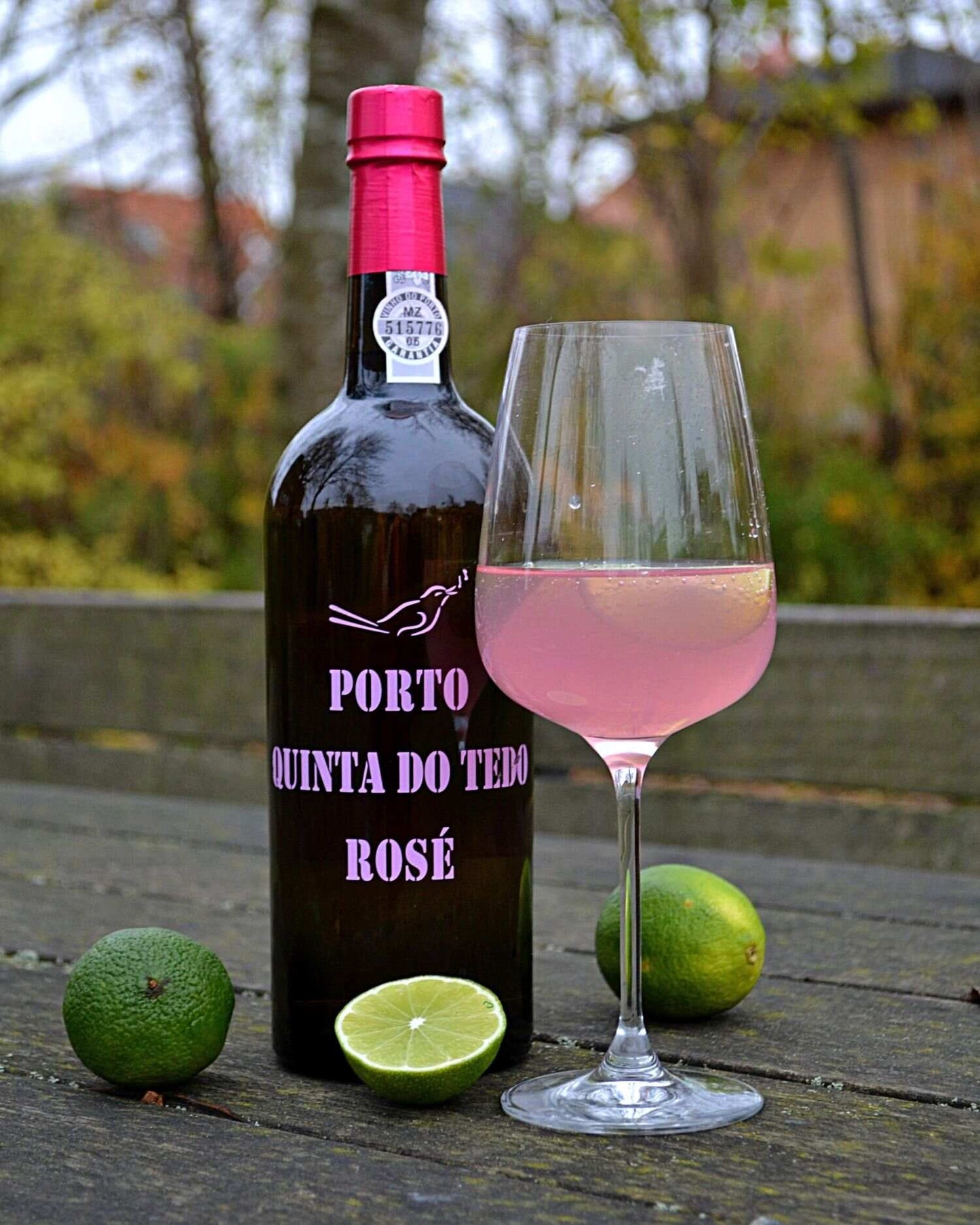 Quinta do Tedo rosé drink